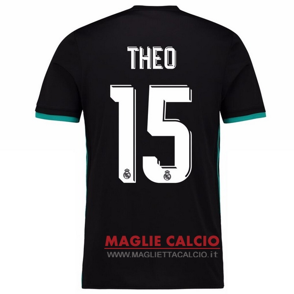 maglietta real madrid 2017-2018 theo 15 seconda